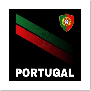 Vintage Portugal Sunflower Flag Portugal Soccer Lover Posters and Art